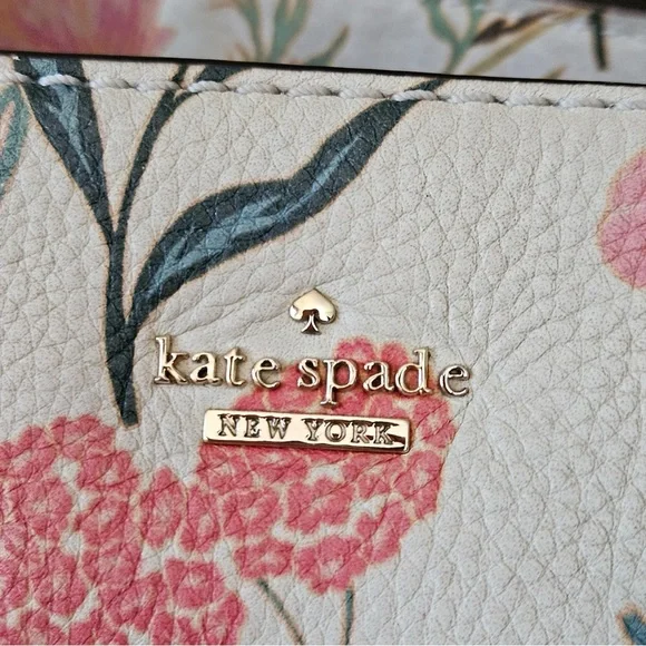 Kate Spade Kingston Drive Blossom Vivian Leather Tote - Picture 4 of 10